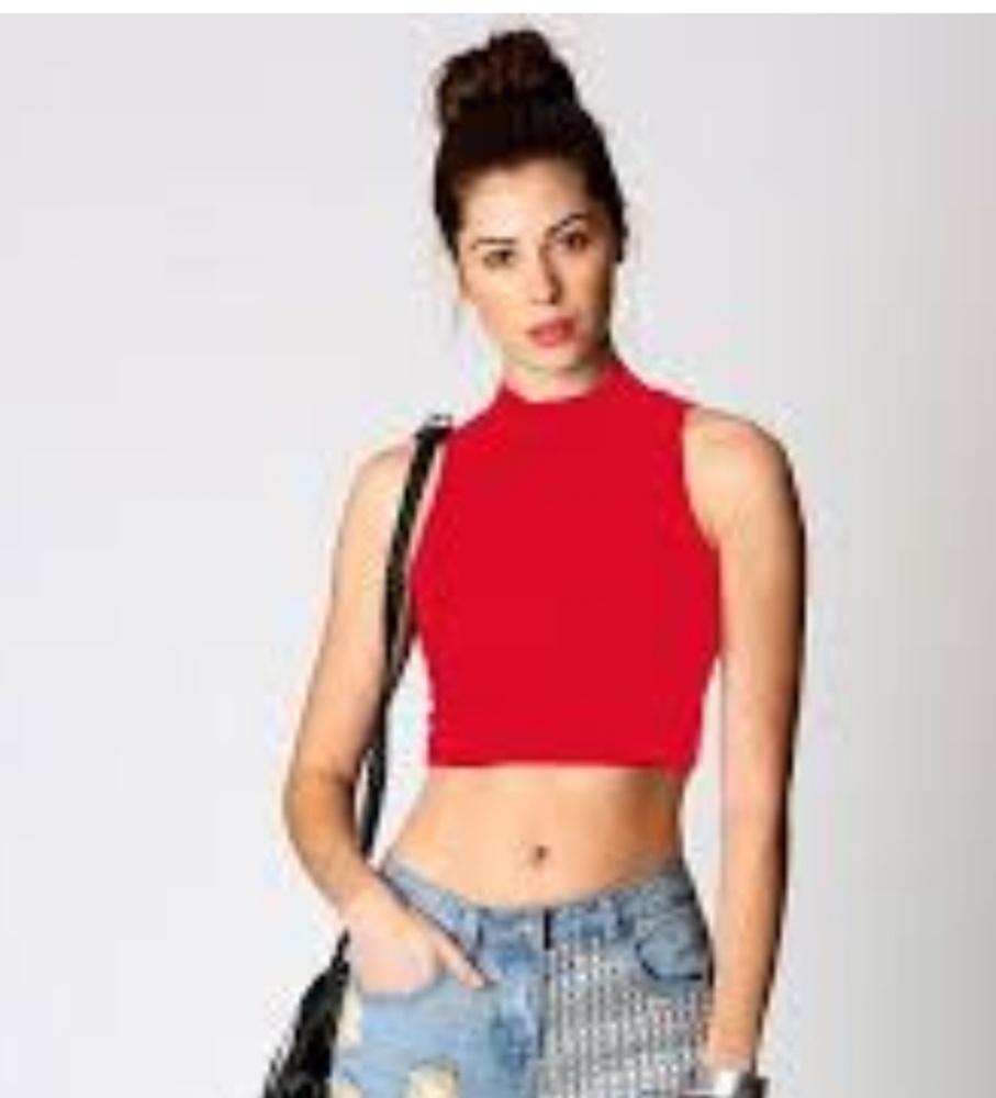 💖St. John red wool top